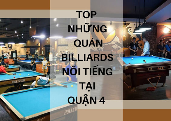 quán billiards nổi tiếng quận 4