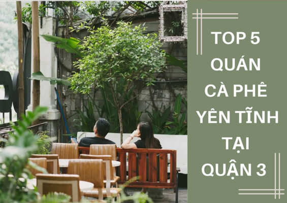 quán cà phê yên tĩnh tại quận 3