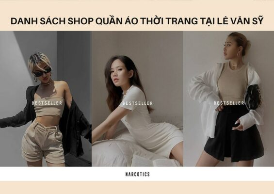 shop quần áo đường Lê Văn Sỹ