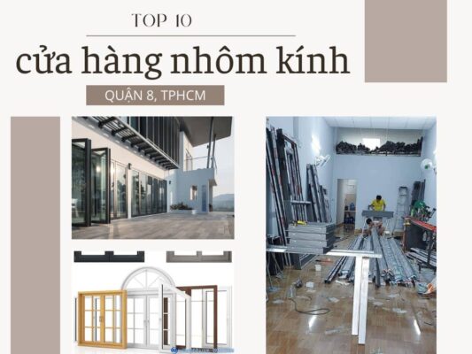 cửa hàng nhôm kính quận 8