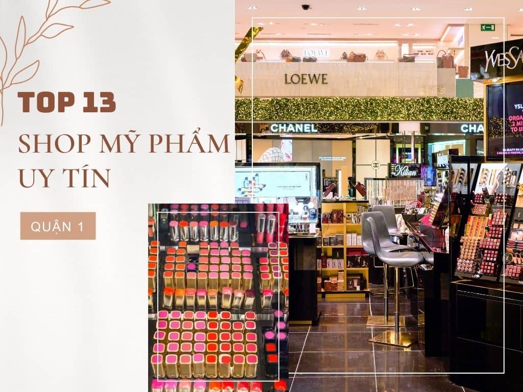 shop mỹ phẩm quận 1